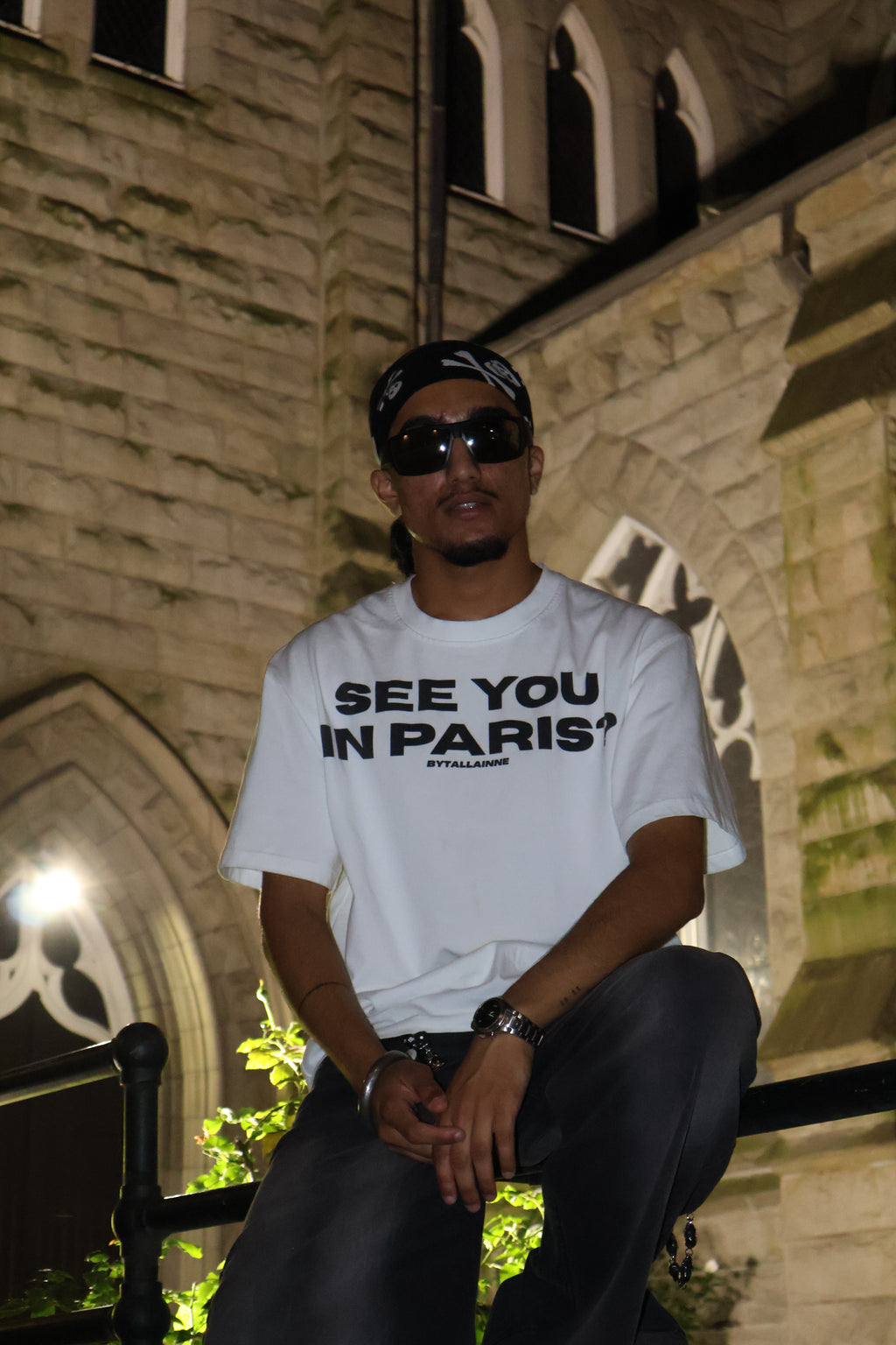 BYTALLAINNE SEE YOU IN PARIS TEE.